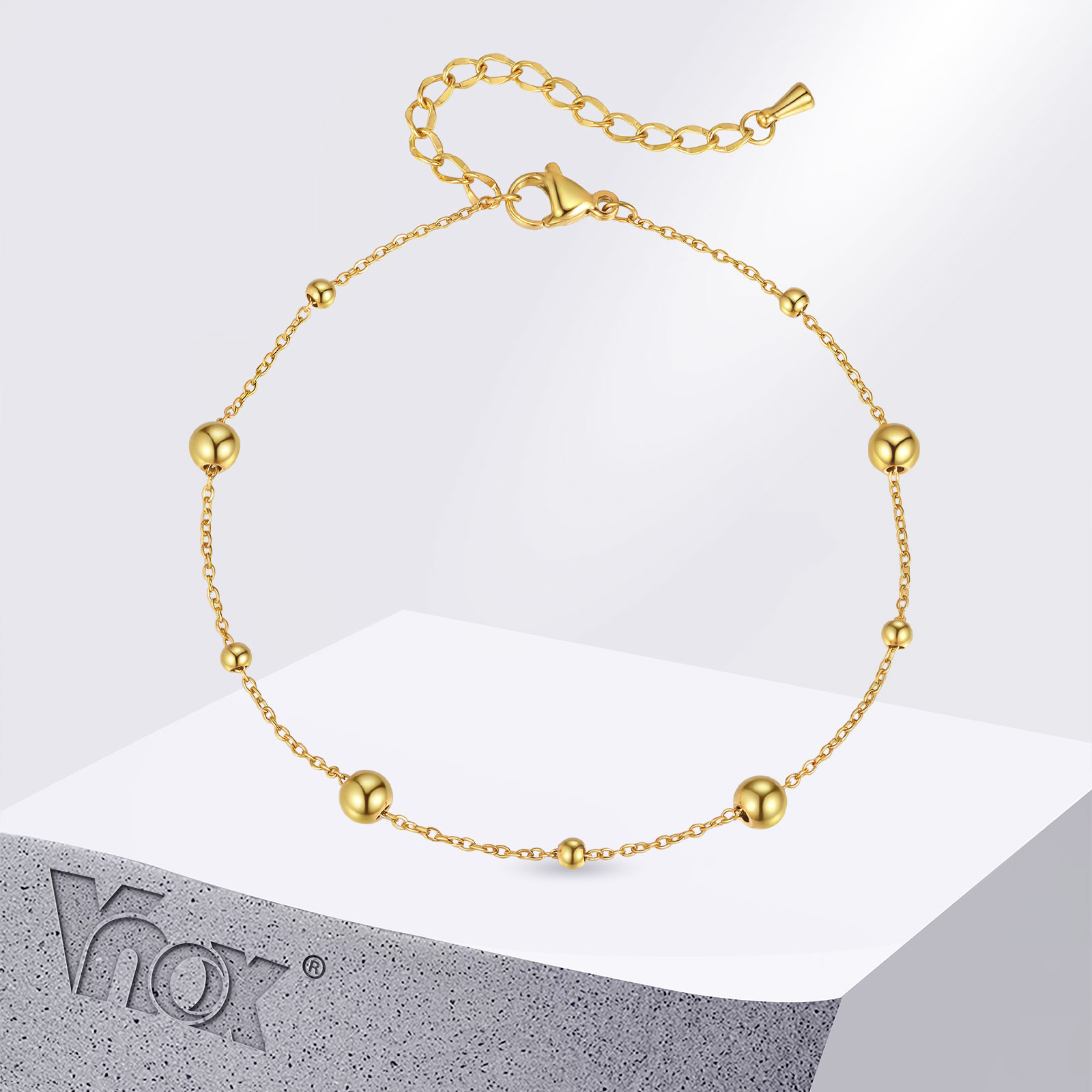 Jc Jewelry & Watches Reviews - Ножные браслеты Vnox из нержавеющей стали