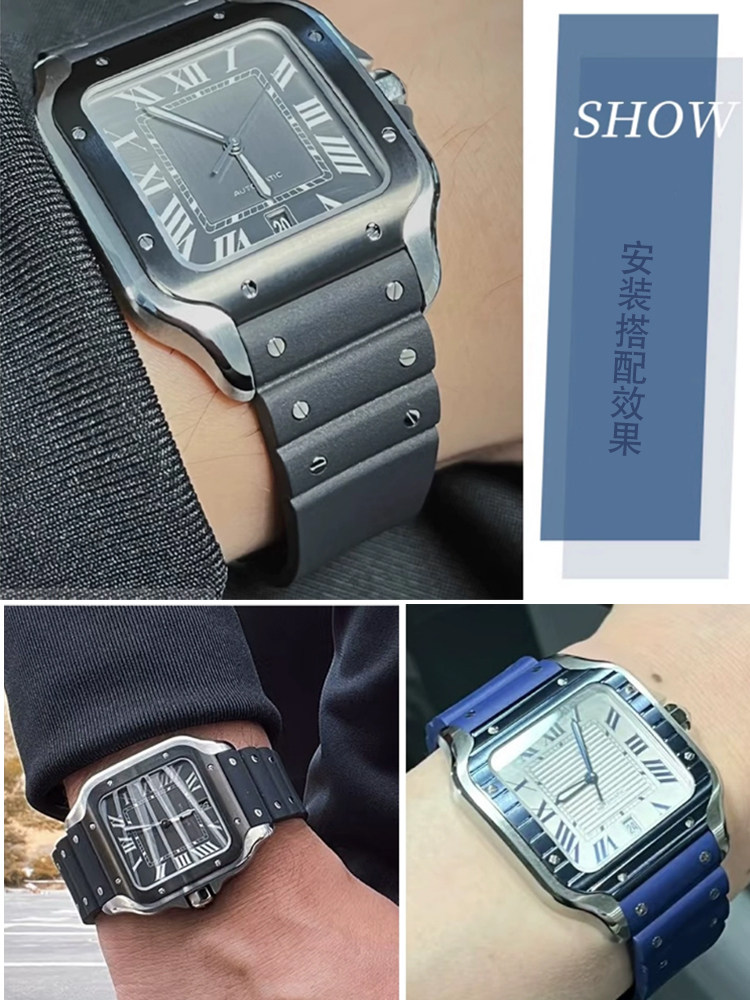 Ремешок для часов Cartier Sant – обзор и цена Cartier Watch Santos