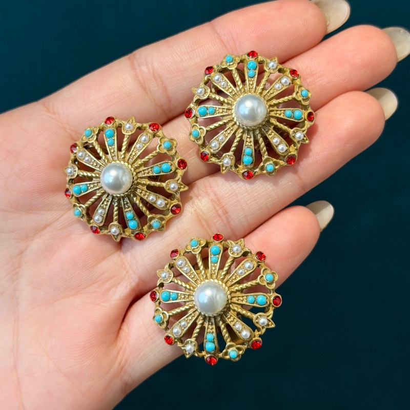 Винтажные украшения с ажурным  – обзор и цена Turquoise Stone Ring