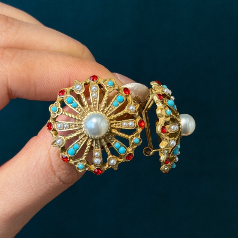Винтажные украшения с ажурным  – обзор и цена Turquoise Stone Ring