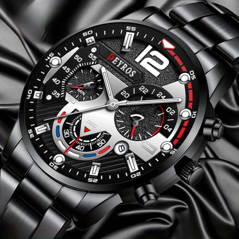 3 шт./компл. модные мужские ча – обзор и цена Best Jewelry Watches For Men