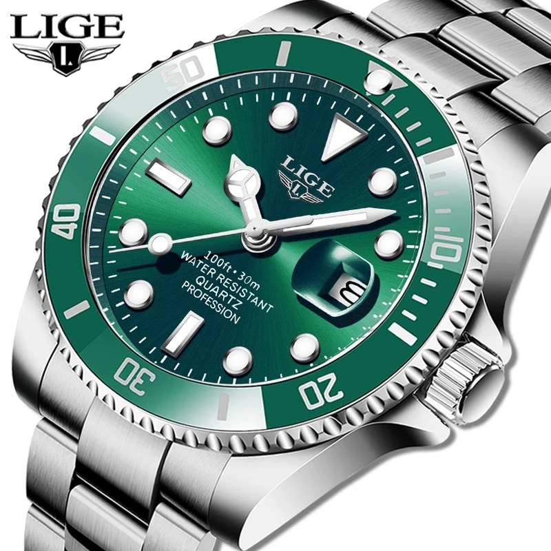 Часы наручные LIGE Мужские ква – обзор и цена Jewelry Inspired Watches
