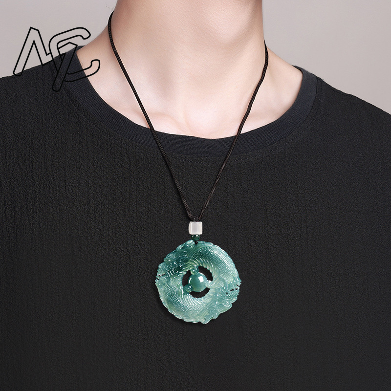 Натуральный подлинный изумруд, – обзор и цена Necklace Pendant