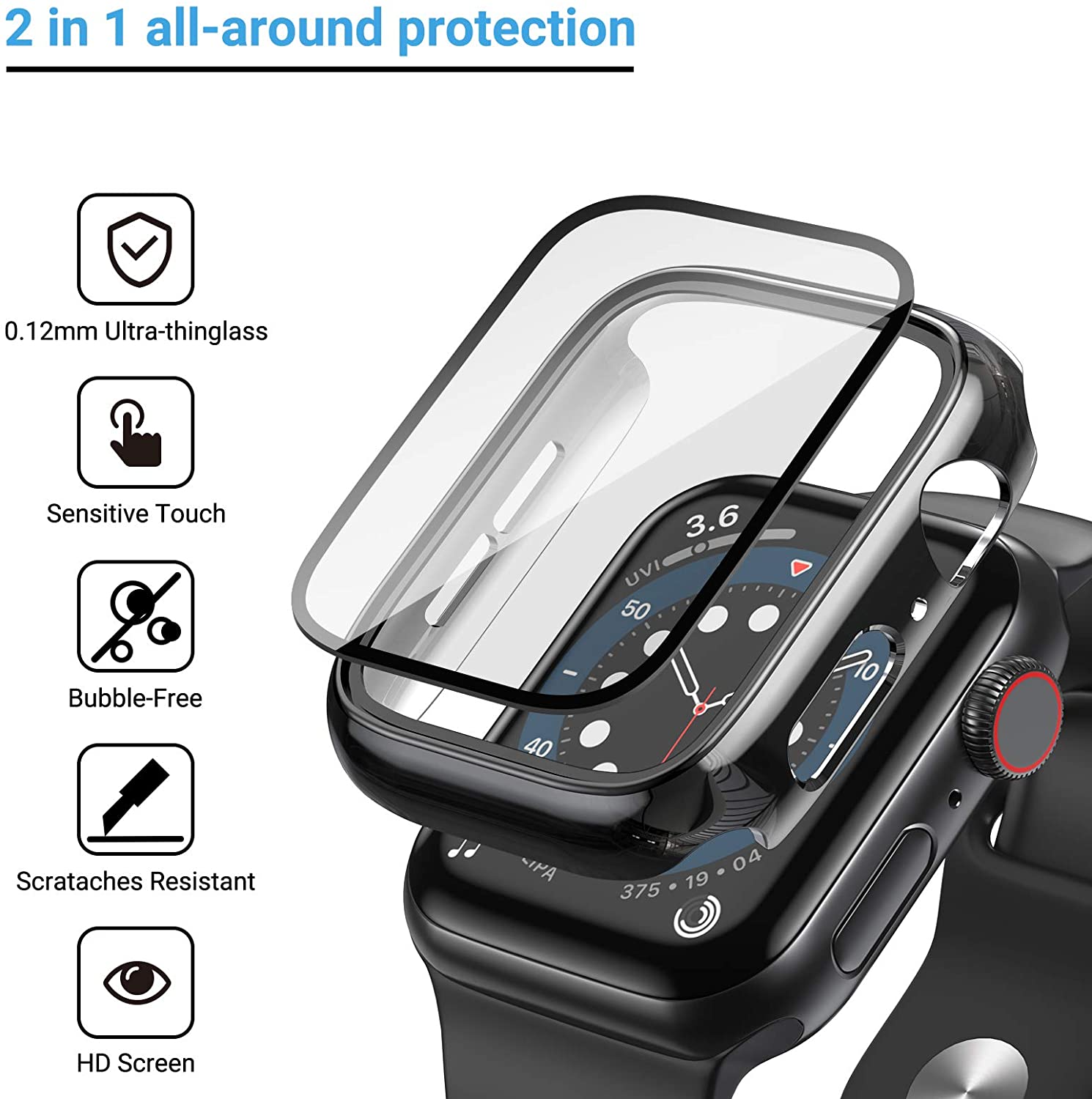 Стекло + крышка для Apple Watc – обзор и цена Jewelry Smart Watches