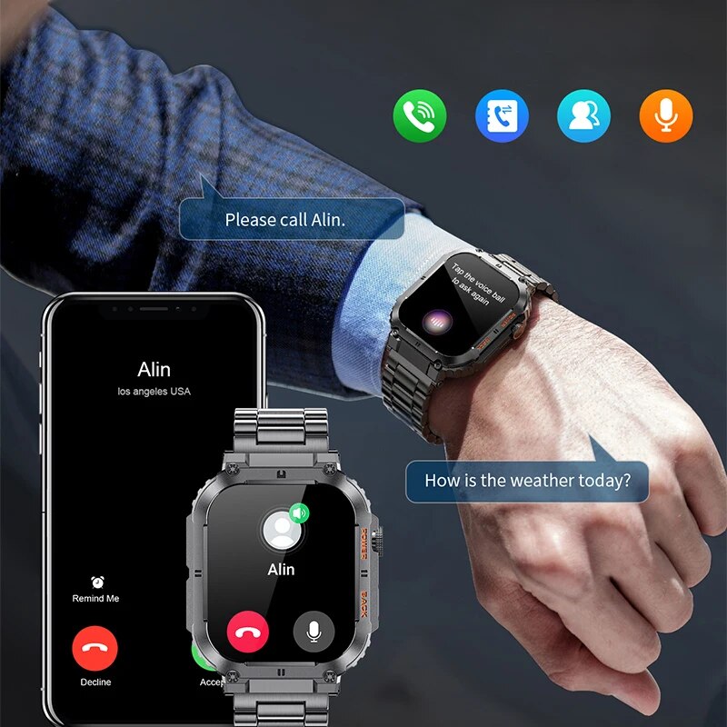 Смарт-часы LIGE мужские спорти – обзор и цена Jewelry Smart Watches